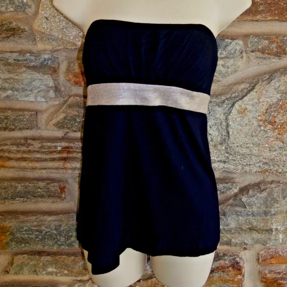 NWT $138 iisli m-tube black top